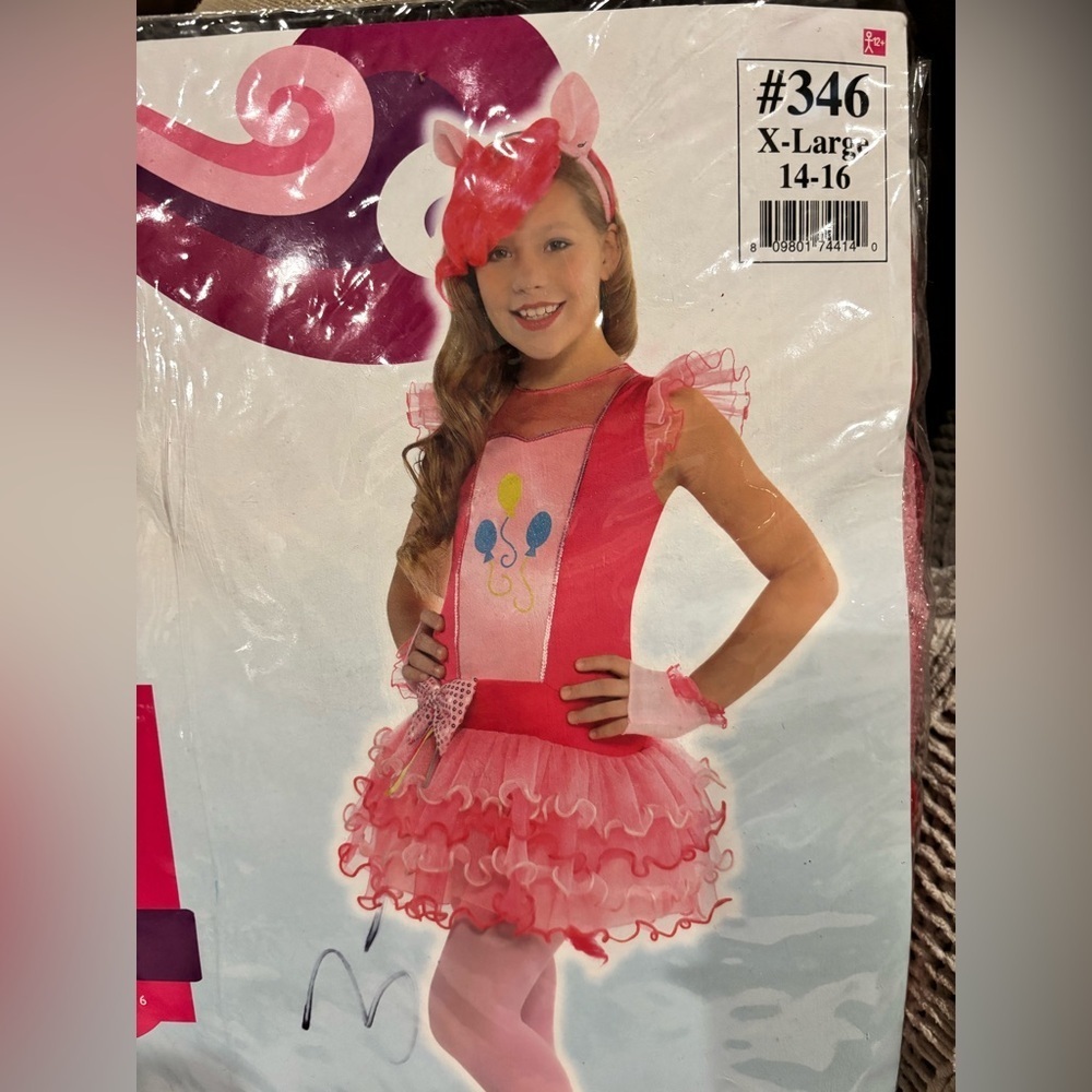 My Little Pony Pinkie Pie Costume - Pink and White - Picture 2 of 4